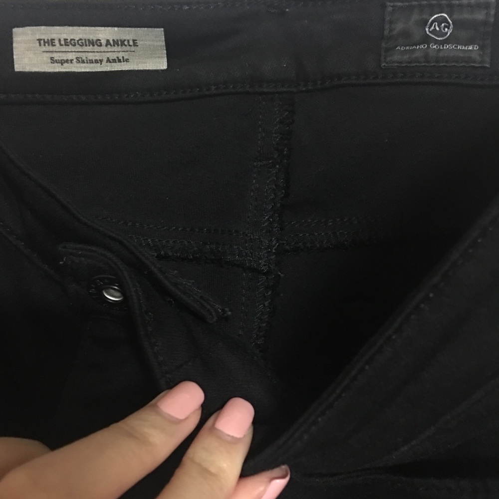 AG JEANS Super Black βThe Legging Ankleβ Jeans - Picture 7 of 7